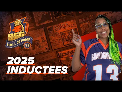 2025 BoardGameGeek Hall of Fame Inductees