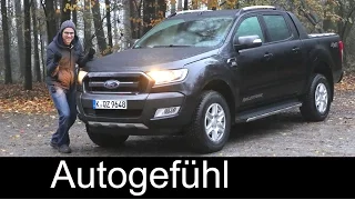 Ford Ranger Wildtrak FULL REVIEW test driven all-new neu generation 2017 (Everest/Endeavour)