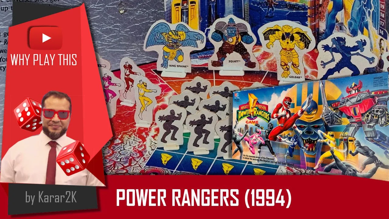 Power Rangers board game (1994) - Why Play This