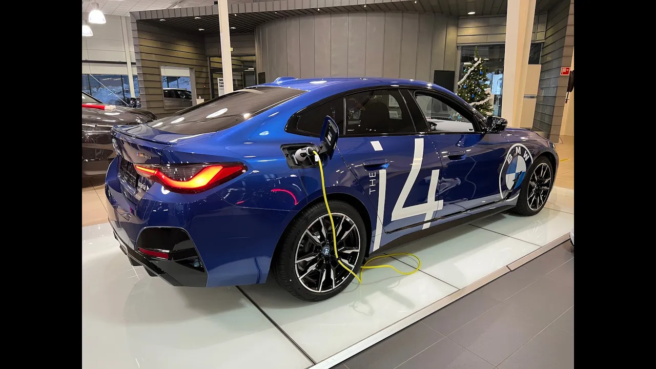 BMW i4 M50 er nå hos BMW-forhandlerne