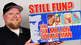 The Six Million Dollar Man Retro Board Game Review - Parker Brothers (1975)