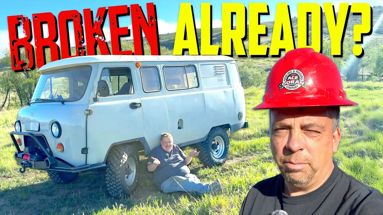 I Drive My Bukhanka For 5 Minutes & Immediately Break It!