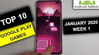 Top 10 Free Android Games on Google Play | January 2020 Week #1