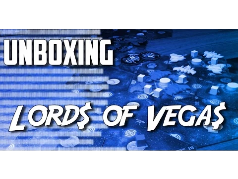 Unboxing of Lords of Vegas
