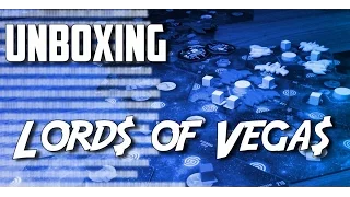 Unboxing of Lords of Vegas