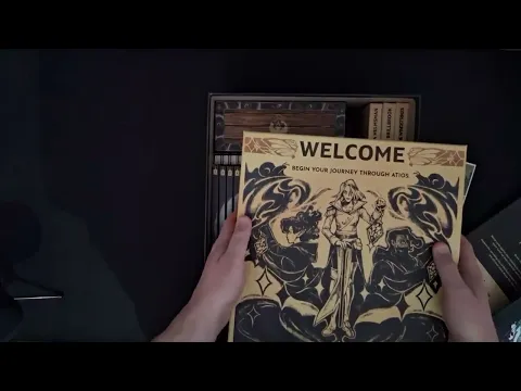 Kinfire Chronicles Nights Fall - Unboxing the Core Game