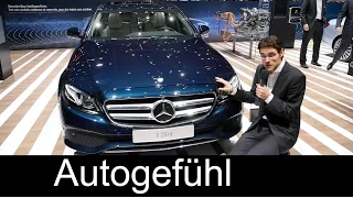 REVIEW Exterior/Interior Mercedes E-Class all-new E220d & E350e Plugin-Hybrid Motor Show