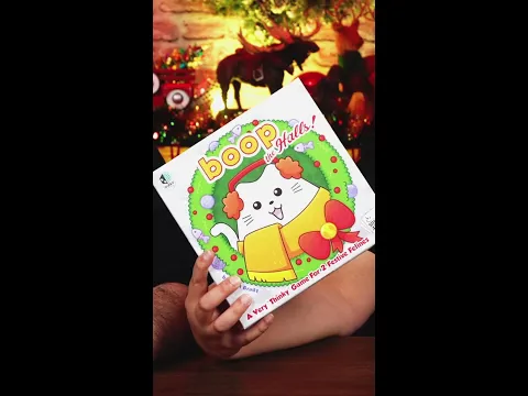 'Tis the season for Boop the Halls and bottle flips! #boardgames