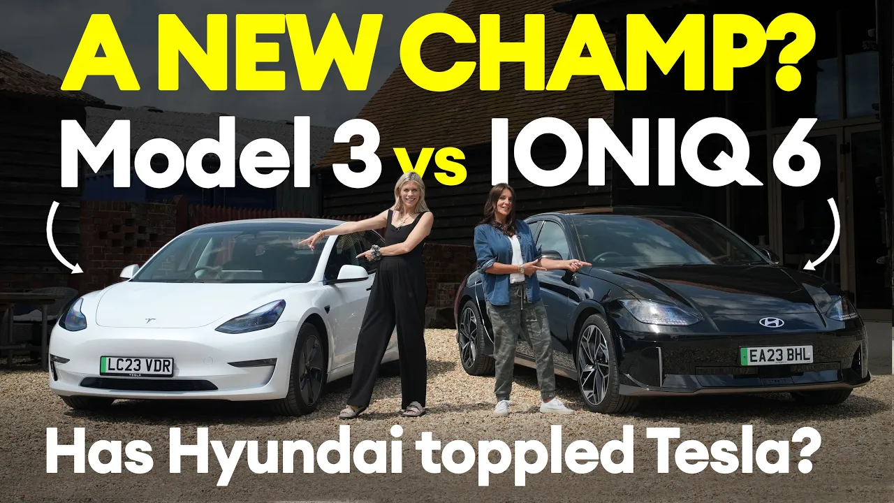 Hyundai IONIQ 6 vs Tesla Model 3 - Is the 2023 World Car of the Year worthy of its title ?
