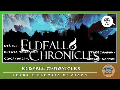 Eldfall Chronicles - setup e esempio di gioco in italiano (gameplay) [SUB ITA]