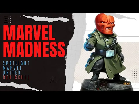 Marvel Monday!!! Spotlight Marvel United: Red Skull!!! Cmon Games