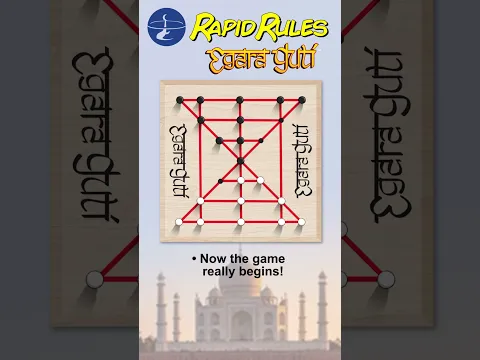 Egara Guti is a classic 2-player strategy game from India with many "cousins."