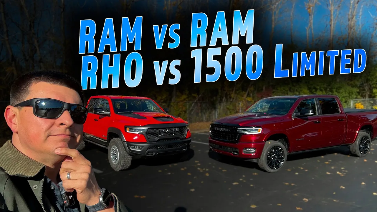 RAV vs RAM! 2025 RAM RHO vs 2025 RAM 1500 Limited. Which $87,000 Cowboy Cadillac Is Best?