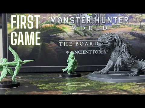 Fighting the Great Jagras | Monster Hunter World The Boardgame