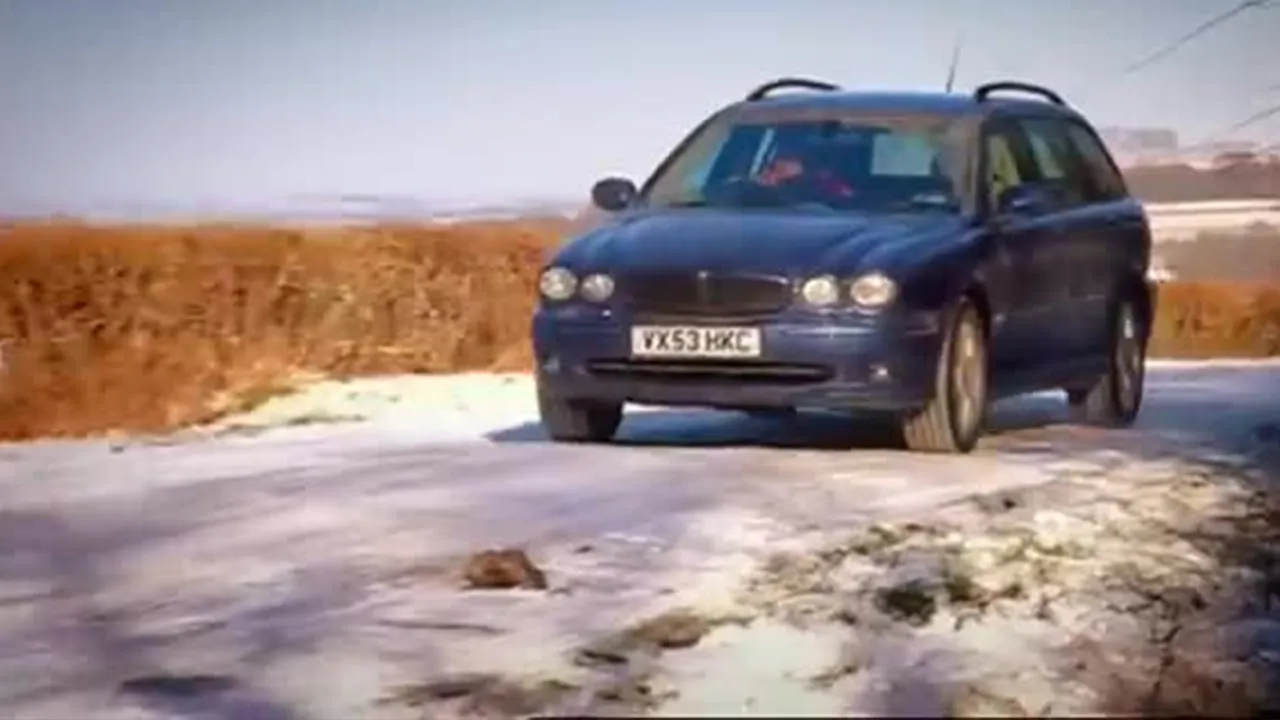 X Type in Snow | Top Gear