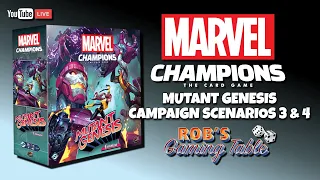 Marvel Champions Mutant Genesis Playthrough #3