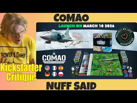 COMAO (A) ROBOT VOICE GOES AWAY after Main Video SORRY! - Kickstarter Critique Review