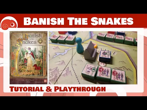 Banish the Snakes - 2p - Tutorial e partita completa con discussione finale