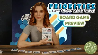 PRIORITIES: A Party Game of Absurd Choices! | Board Game Preview