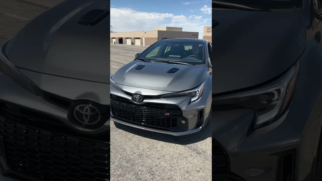 2023 Toyota GR Corolla Exhaust Sound