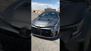 2023 Toyota GR Corolla Exhaust Sound