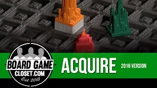 Acquire Board Game 2016 Version