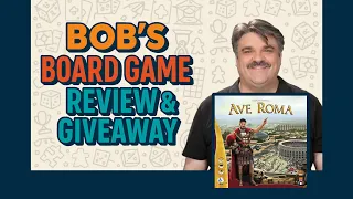 Ave Roma Review & Giveaway | Hail Rome Worker Placement Board Game