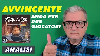 Recensione tecnica di Rival Cities - Amburgo contro Altona, gioco da tavolo Ghenos Games