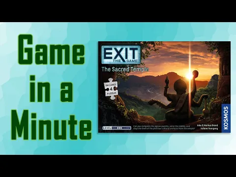 Game in a Minute: Exit - The Sacred Temple