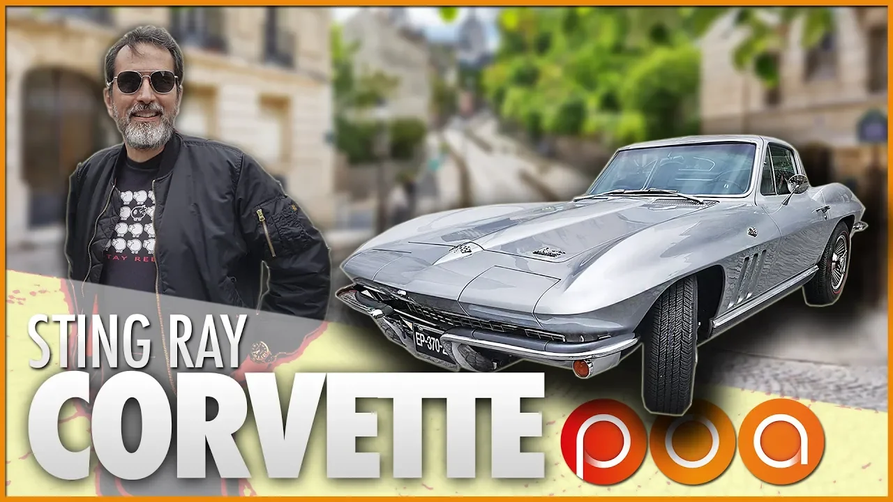 CORVETTE STING RAY 66 : 🇺🇸American dream in Paris