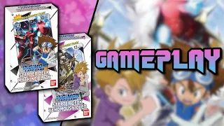 Digimon Venomous Violet vs Machine Black Gameplay | Bandai