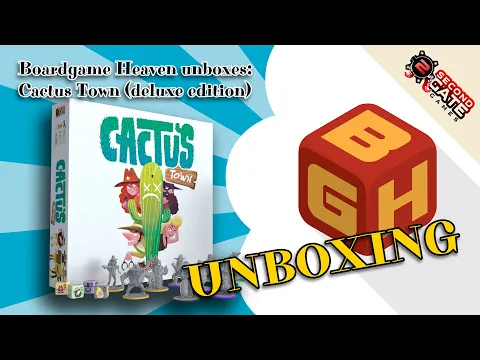 Boardgame Heaven Unboxing 146: Cactus Town (Second Gate Games)