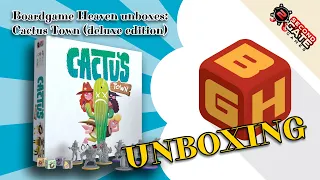Boardgame Heaven Unboxing 146: Cactus Town (Second Gate Games)