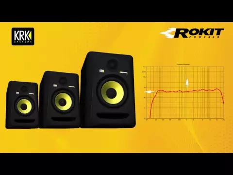 Product video thumbnail for KRK Rokit 8 RP8 G3 8-Inch Powered Studio Monitor