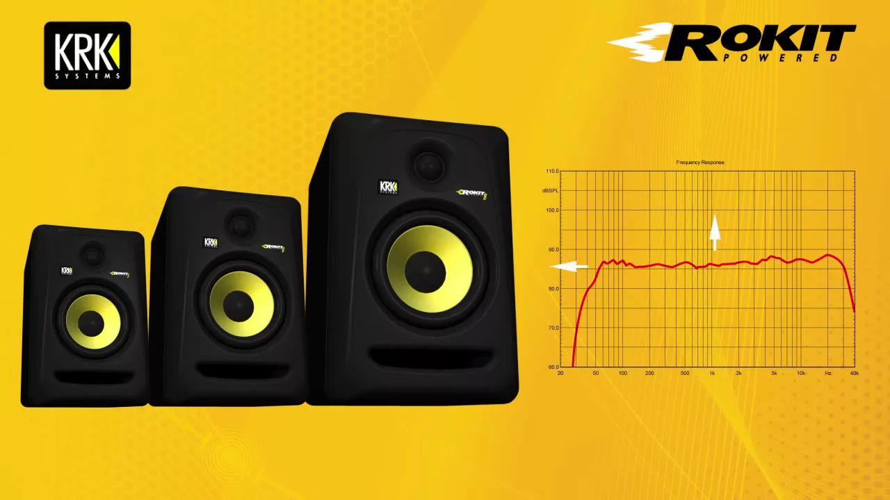 Product video thumbnail for KRK RP6G3 Rokit 6-Inch Powered Studio Monitor