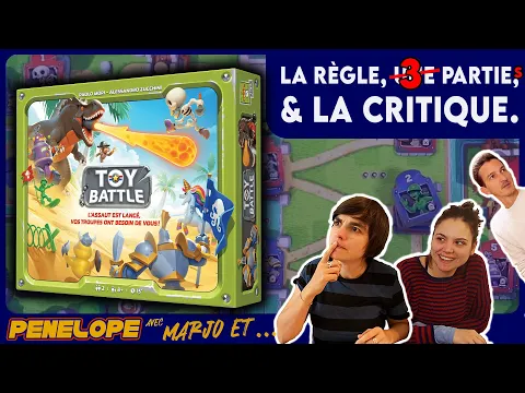 TOY BATTLE - La règle, TROIS parties, la critique ! - Et une bonne dose d'humiliation...