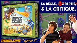 TOY BATTLE - La règle, TROIS parties, la critique ! - Et une bonne dose d'humiliation...