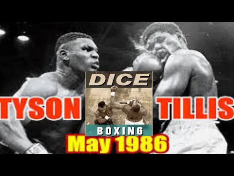 Dice Boxing playthrough : Mike Tyson vs  James Tillis