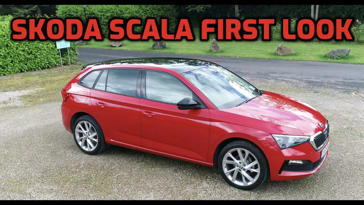 Skoda Scala 1.0 TSI review | First look at the new Skoda hatchback!