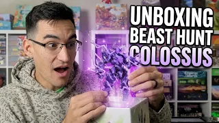 Beast Hunt Colossus Board Game Unboxing | Kickstarter Preview