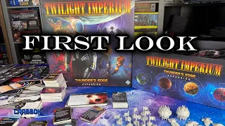 Twilight Imperium : Thunder's Edge - First Look at the New Expansion!
