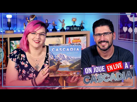 [La Partie] CASCADIA | 2 joueurs | Lucky Duck Games | VOD Live