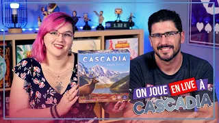 [La Partie] CASCADIA | 2 joueurs | Lucky Duck Games | VOD Live