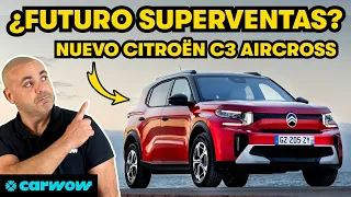NUEVO CITROËN C3 AIRCROSS A FONDO: AHORA EN FORMATO HÍBRIDO y CON CADENA ¿SUBE CITROËN?