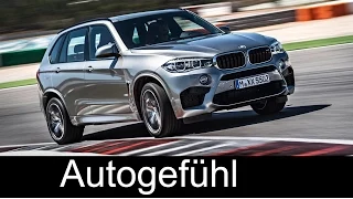 2015/2016 new BMW X5 M racetrack, sound, exterior, interior - Autogefühl