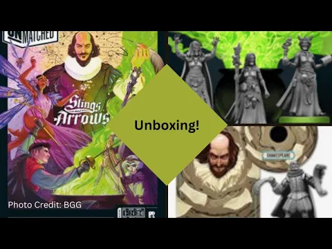 Unmatched Sling and Arrows: Unboxing