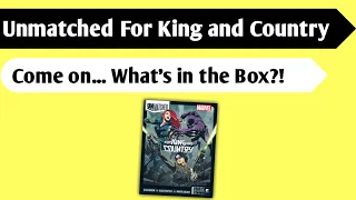 More Marvel: An Unboxing of Unmatched  Marvel - For King and Country