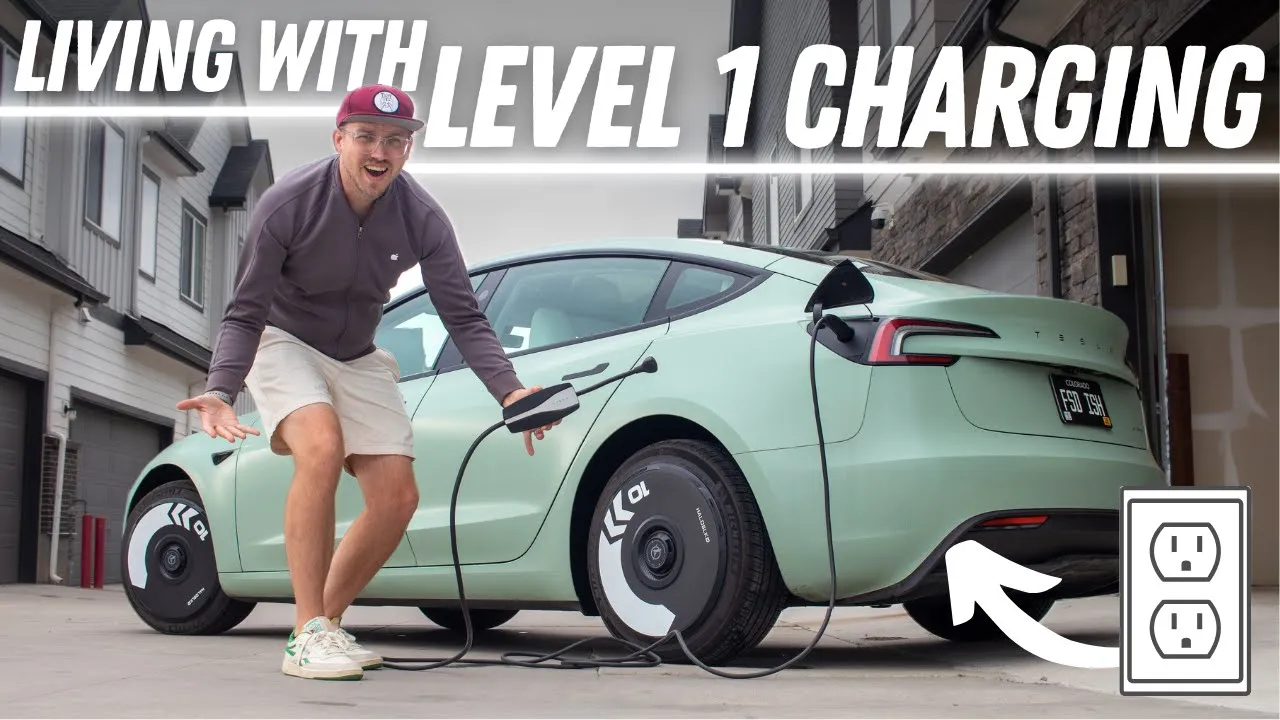 Living w/ Level 1 Charging For My EV! Here’s What I Learned