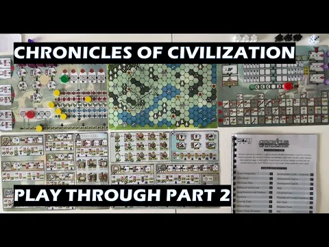 Chronicles of Civilization Part 2 PnP board game