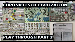 Chronicles of Civilization Part 2 PnP board game